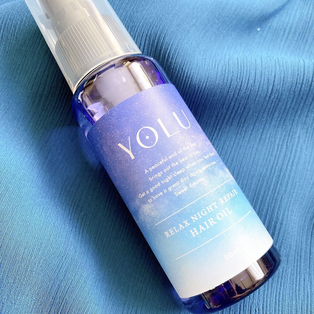 リラックスナイトリペアヘアオイル/YOLU/ヘアオイルを使ったクチコミ（2枚目）