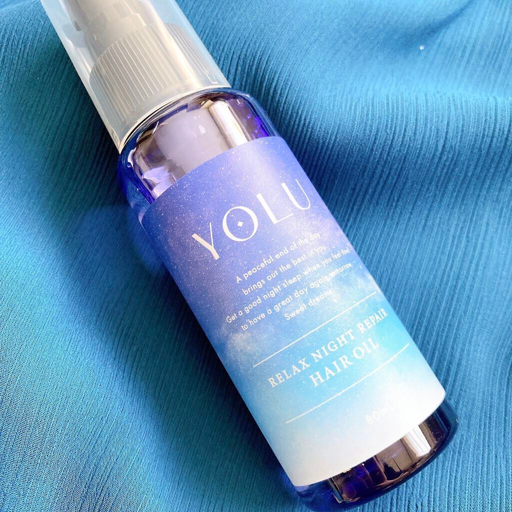 リラックスナイトリペアヘアオイル/YOLU/ヘアオイルを使ったクチコミ(2枚目)