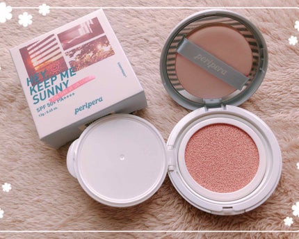 サニープルーフ ピンクトーンアップサンクッション/PERIPERA/化粧下地を使ったクチコミ(1枚目)