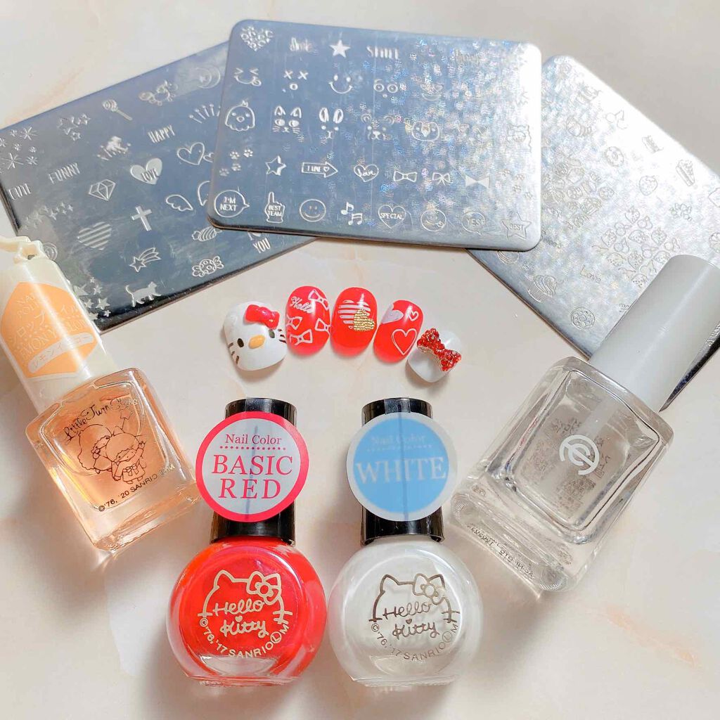 AC ネイル フィックス グロッシー トップコート/AC MAKEUP/ネイルトップコートを使ったクチコミ（2枚目）