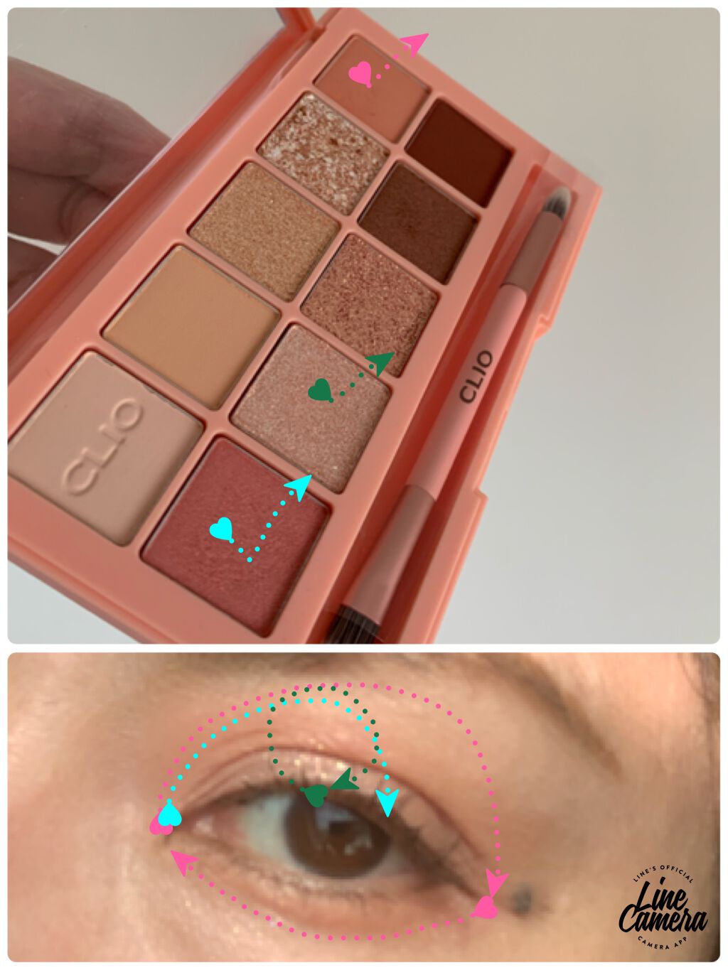 プロ アイ パレット/CLIO/アイシャドウパレットを使ったクチコミ(3枚目)