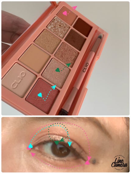 プロ アイ パレット/CLIO/アイシャドウパレットを使ったクチコミ(3枚目)