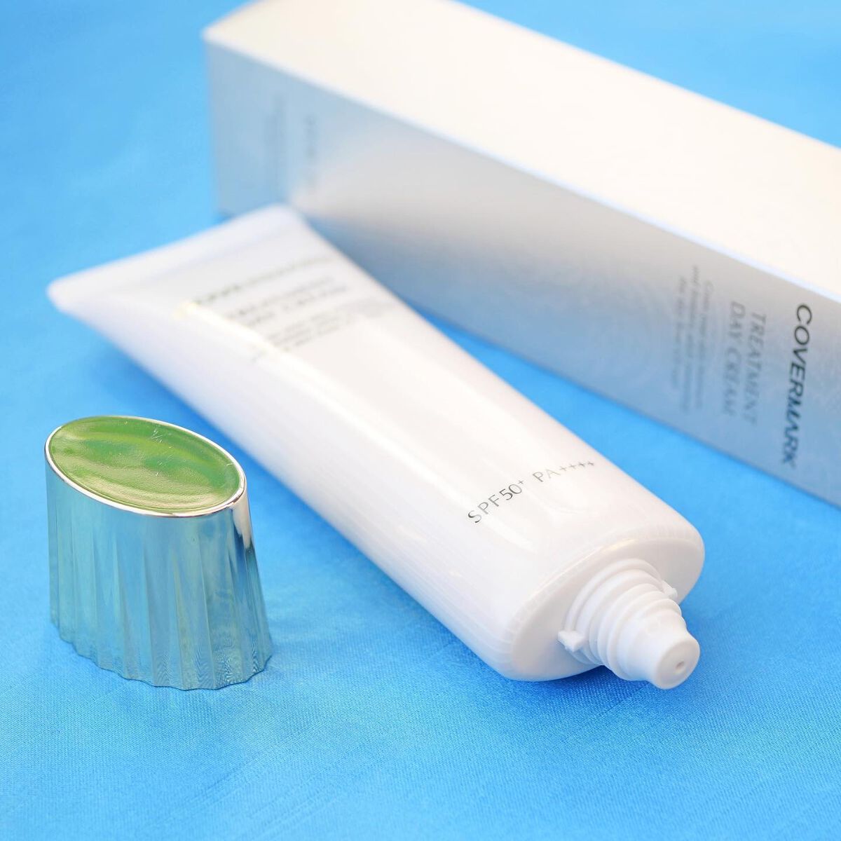 トリートメント デイ クリーム/COVERMARK/日焼け止めクリームを使ったクチコミ（2枚目）