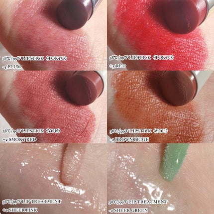 38°c/99°F LIP COLLECTION BOOK RED edition/宝島社/雑誌を使ったクチコミ(4枚目)