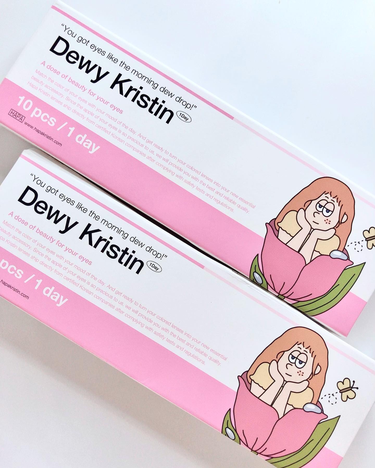 Dewy Kristin/Hapa kristin/カラーコンタクトレンズを使ったクチコミ（1枚目）