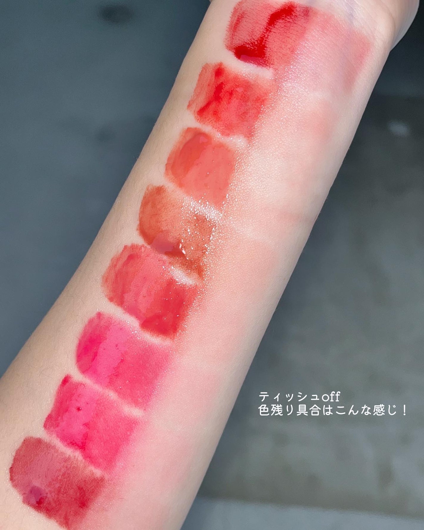 ハートクラッシュ ベアグレイズティント/HOLIKA HOLIKA/リップティントを使ったクチコミ(5枚目)