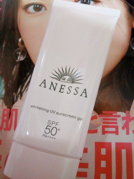 ホワイトニングUV ジェル n/アネッサ/日焼け止め・UVケアを使ったクチコミ(1枚目)