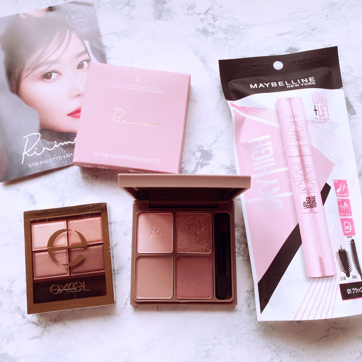 スキニーリッチシャドウ/excel/アイシャドウパレットを使ったクチコミ（2枚目）