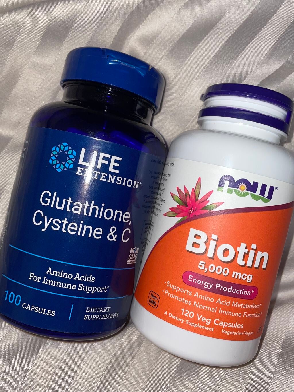 ビオチン/Now Foods/健康サプリメントを使ったクチコミ(1枚目)