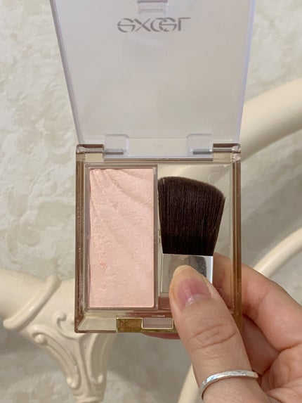 ドレープド シマーグロウ/excel/パウダーハイライトを使ったクチコミ(2枚目)