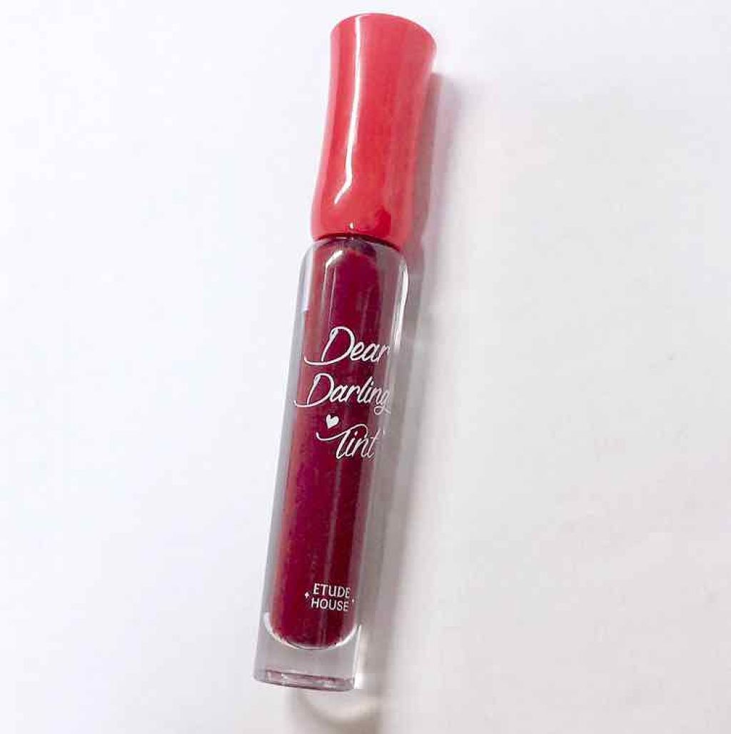 ディアダーリン ウォータージェルティント RD305(ナツメ)（生産終了）/ETUDE/リップティントを使ったクチコミ（1枚目）
