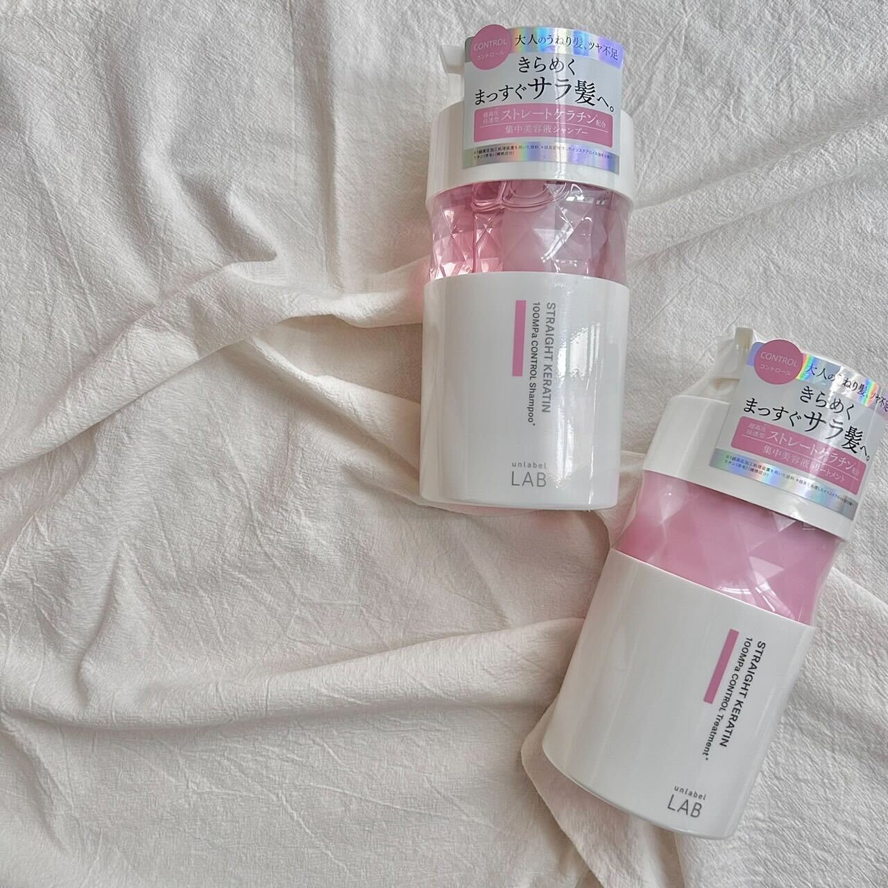 アンレーベル　ラボ　KRコントロール　シャンプー/トリートメント/unlabel/市販シャンプーを使ったクチコミ（1枚目）