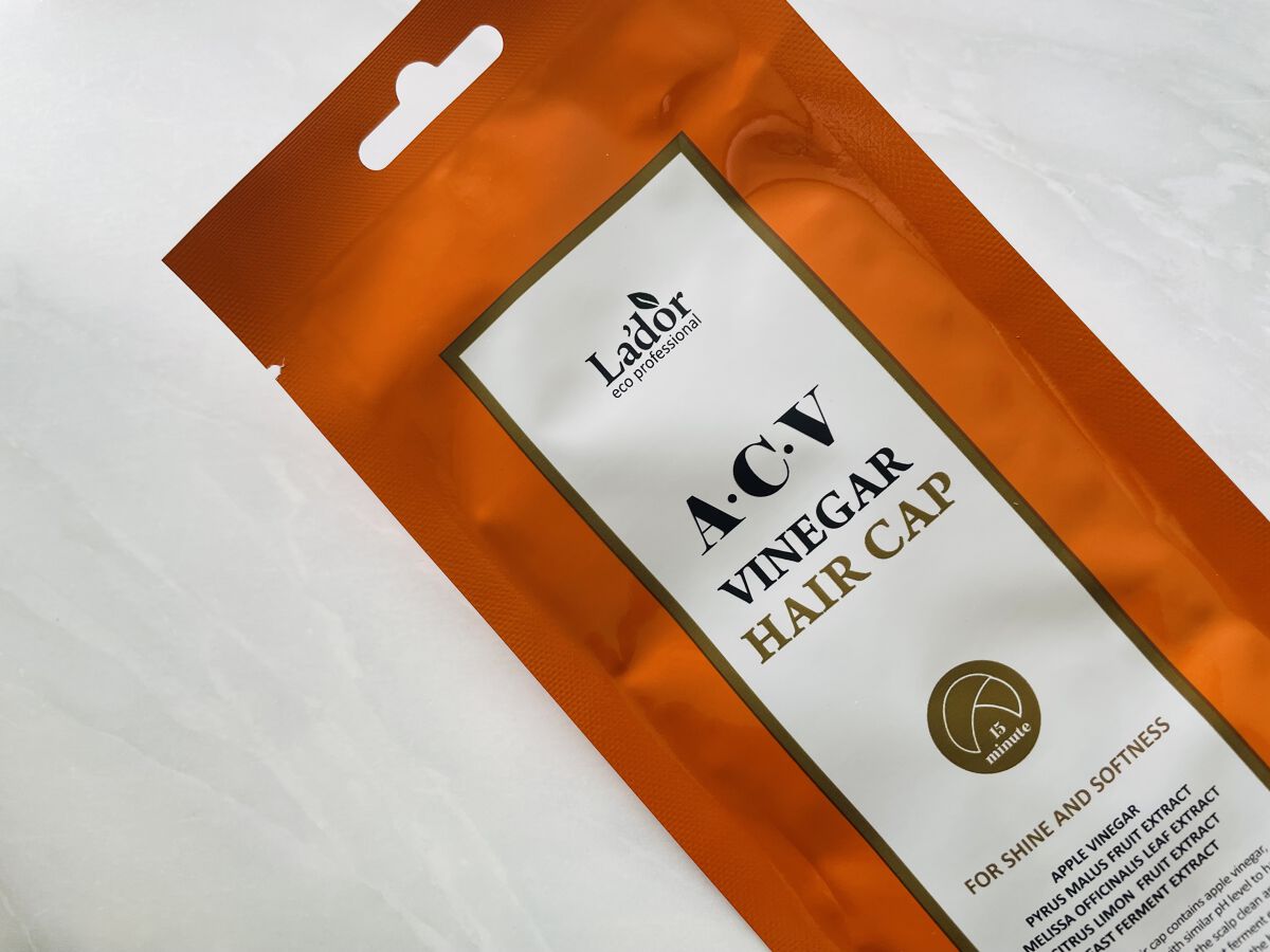 ACV VINEGAR HAIR CAP /La'dor/アウトバストリートメントを使ったクチコミ（2枚目）