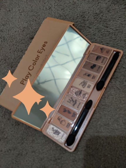 プレイカラー アイシャドウ/ETUDE/アイシャドウパレットを使ったクチコミ(2枚目)