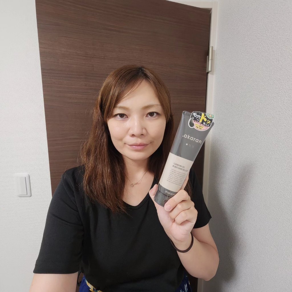 ブラックジェルクレンジング/.akaran/クレンジングジェルを使ったクチコミ（1枚目）