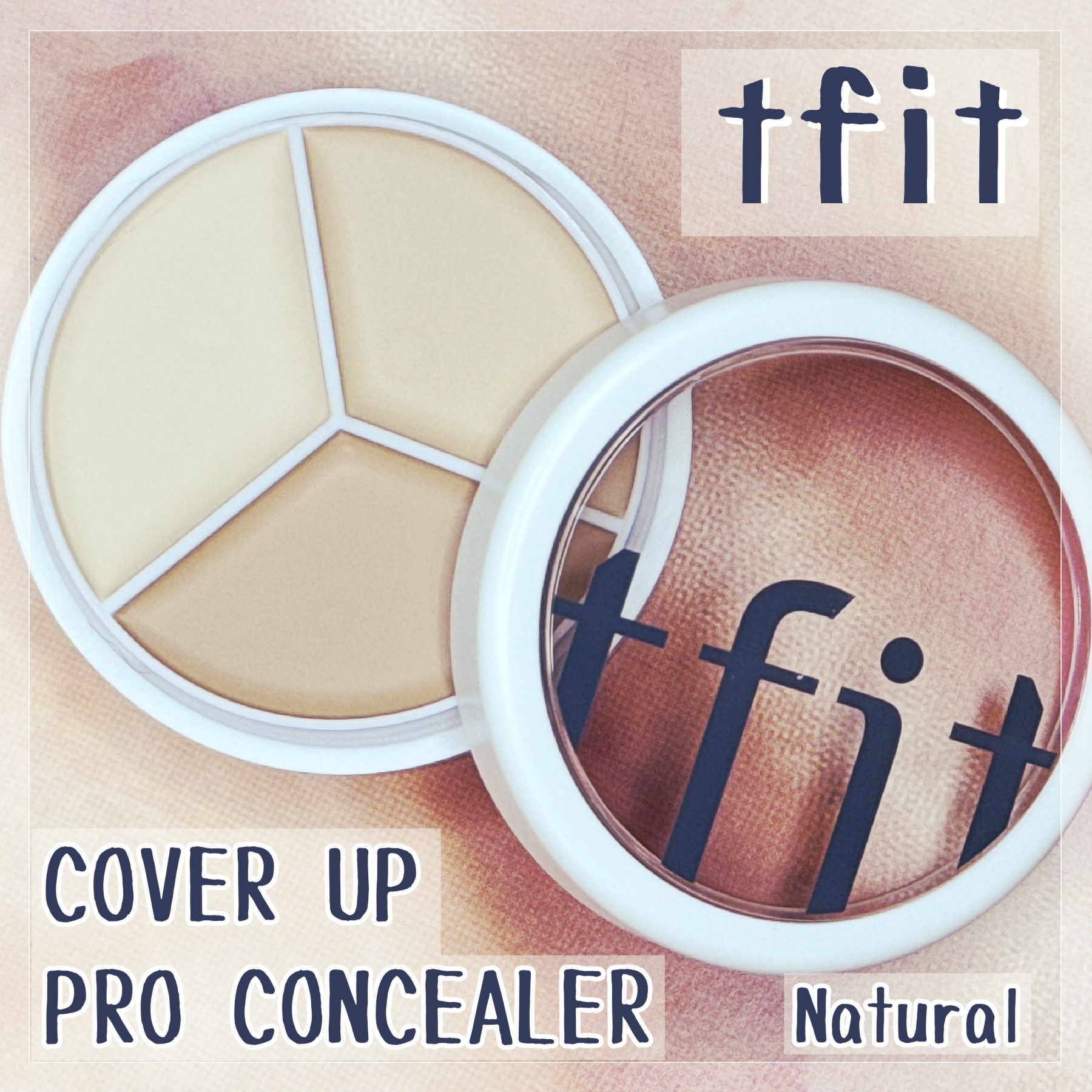 カバーアッププロコンシーラー/TFIT/パレットコンシーラーを使ったクチコミ（1枚目）