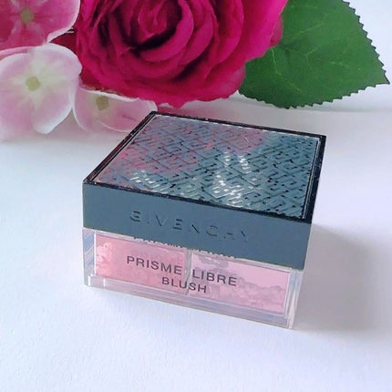 プリズム・リーブル・ブラッシュ No.12 ローズ・スフレ/GIVENCHY/パウダーチークを使ったクチコミ(1枚目)