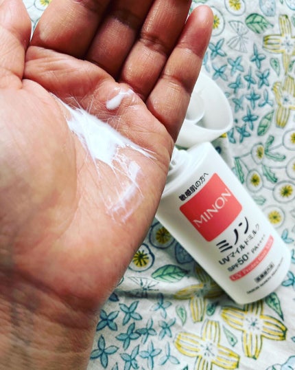 ぷえら on LIPS 「第一三共ヘルスケア様の【ミノンUVマイルドミルク】使ってみ..」(4枚目)