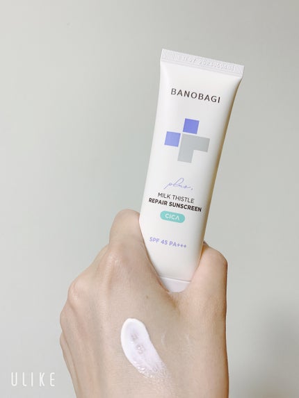 ミルクシスルリペアシカサンスクリーンプラス/BANOBAGI/日焼け止めミルクを使ったクチコミ(7枚目)