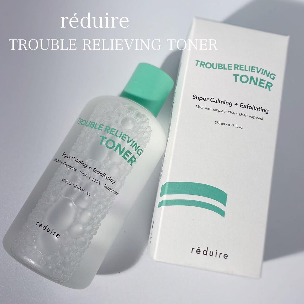 トラブルリリービングトナー/reduire /化粧水を使ったクチコミ（1枚目）