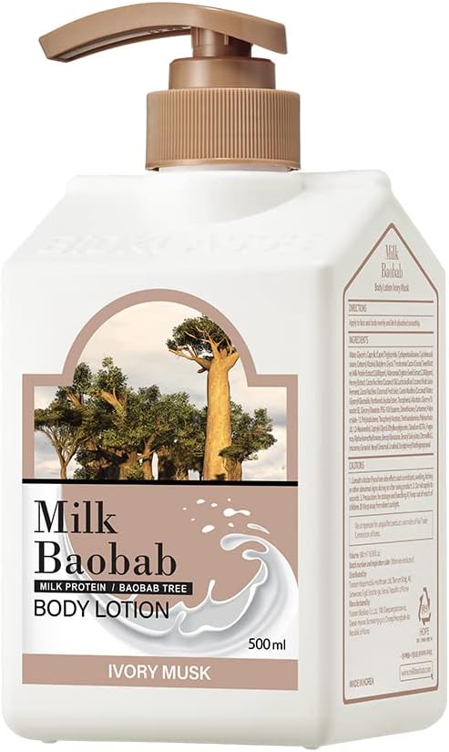 ミルクバオバブ ボディローション アイボリームスク