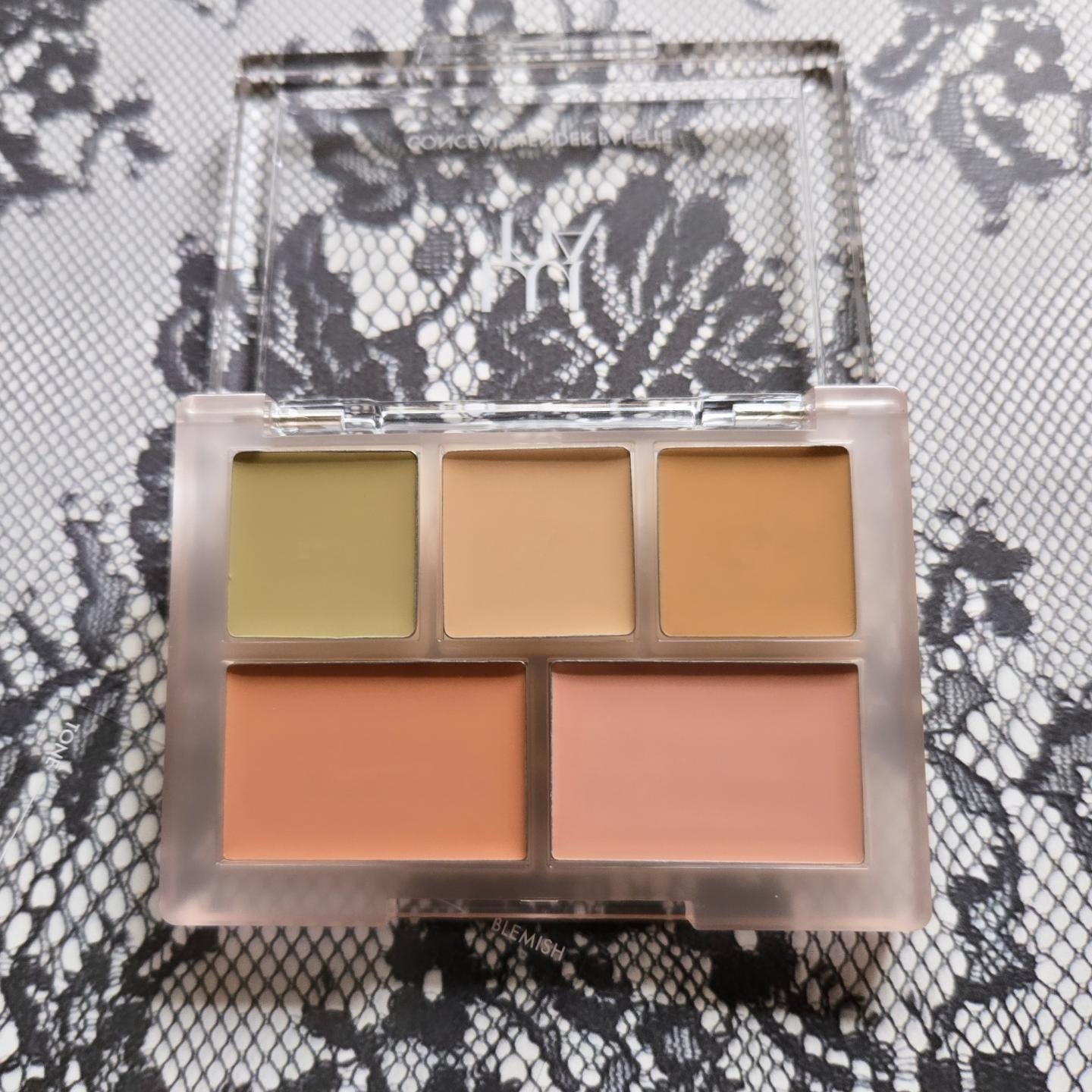 コンシールブレンダーパレット/LUNA/パレットコンシーラーを使ったクチコミ（2枚目）