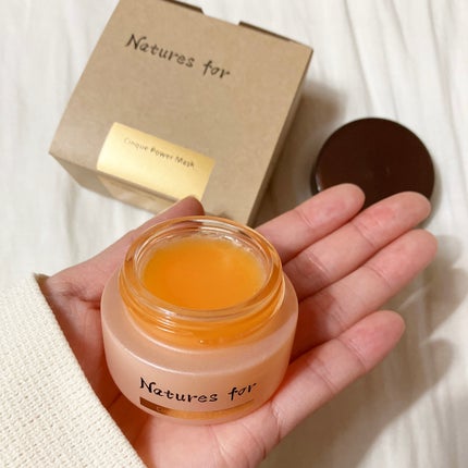 チンクエパワーマスク/Natures for/フェイスクリームを使ったクチコミ(2枚目)