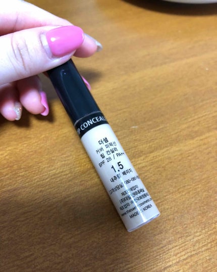 カバーパーフェクション チップコンシーラー/the SAEM/リキッドコンシーラーを使ったクチコミ(1枚目)