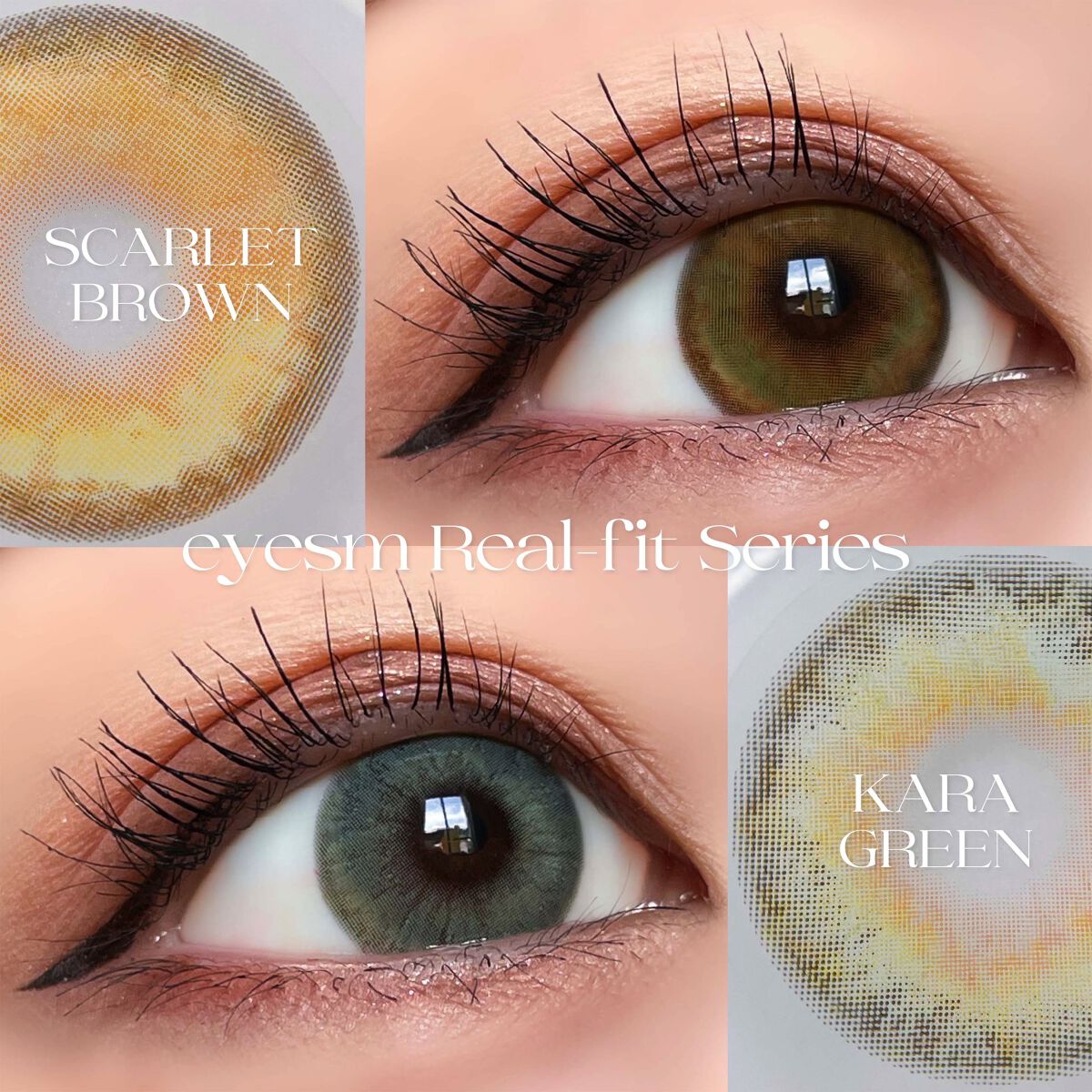 Real-fit/eyesm/カラーコンタクトレンズを使ったクチコミ（2枚目）