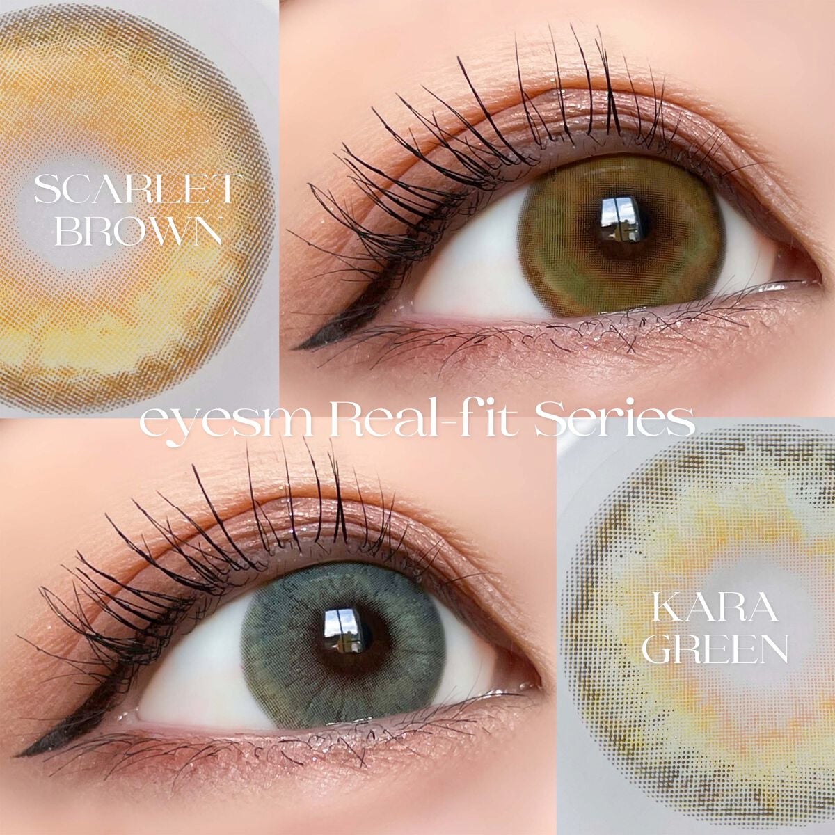 Real-fit/eyesm/カラーコンタクトレンズを使ったクチコミ(2枚目)