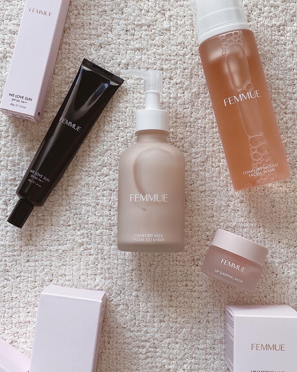 コンフォート ムースウォッシュ/FEMMUE/泡洗顔を使ったクチコミ（1枚目）