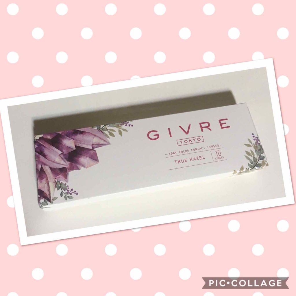 ジーヴル トーキョー/GIVRE TOKYO/カラーコンタクトレンズを使ったクチコミ(1枚目)