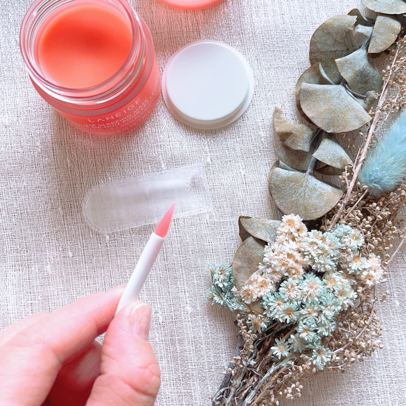 リップスリーピングマスク/LANEIGE/リップバームを使ったクチコミ(4枚目)