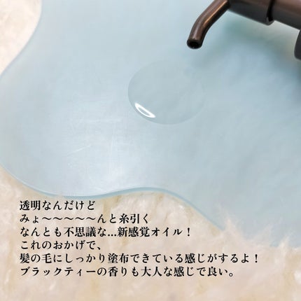 スグニ ディープリペアオイル/SGNI/ヘアオイルを使ったクチコミ(3枚目)