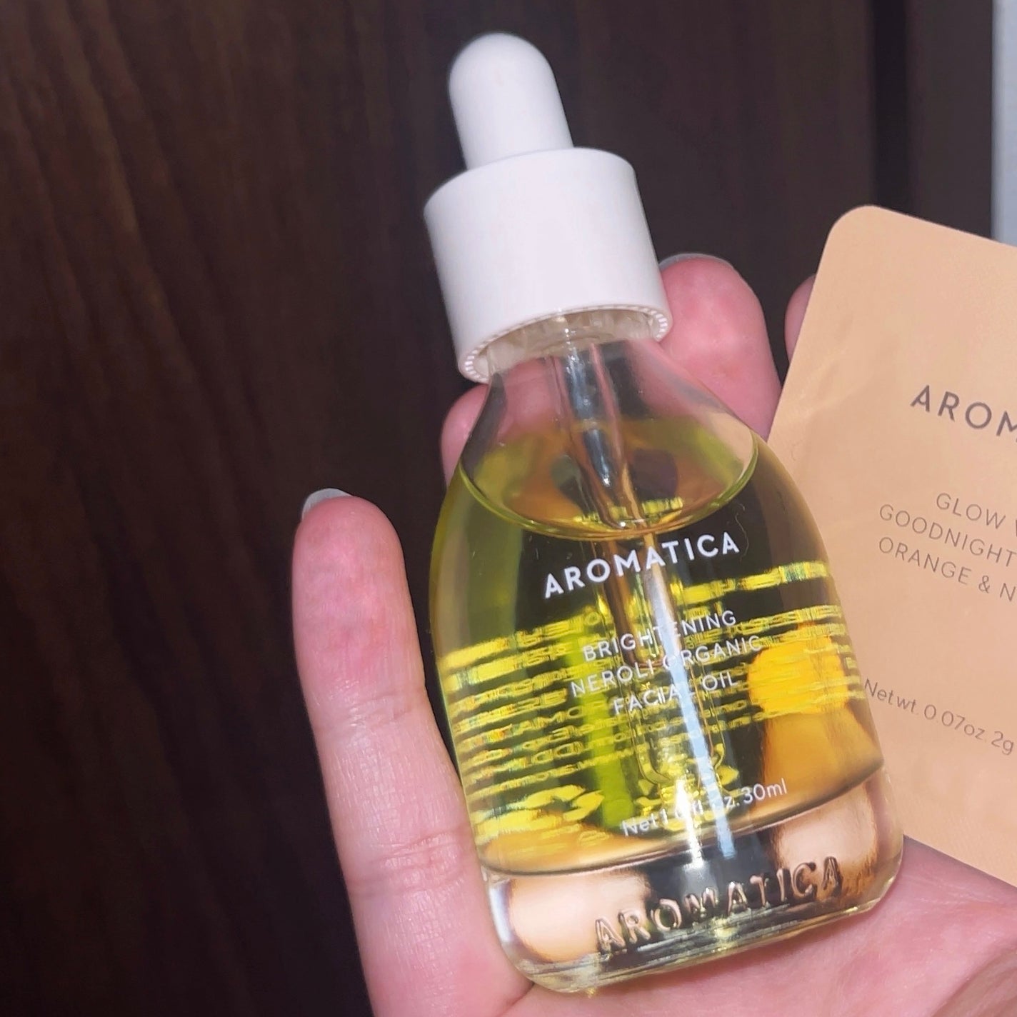 オーガニックネロリフェイシャルオイル/AROMATICA/フェイスオイルを使ったクチコミ(3枚目)