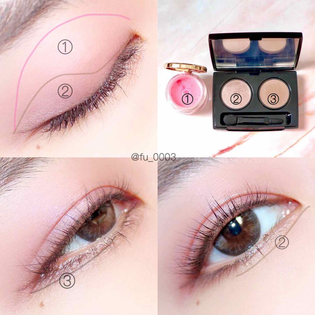 ビオモイスチュアシャドー/MiMC/アイシャドウパレットを使ったクチコミ(2枚目)