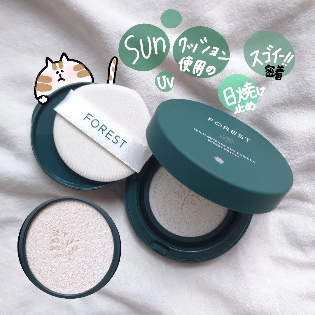 seiko_official on LIPS 「クッションの日焼け止めが\新しい~/しかも、密着するからよれな..」(1枚目)