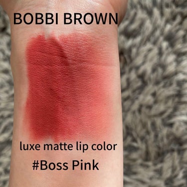 リュクス マット リップ カラー/BOBBI BROWN/口紅を使ったクチコミ（1枚目）