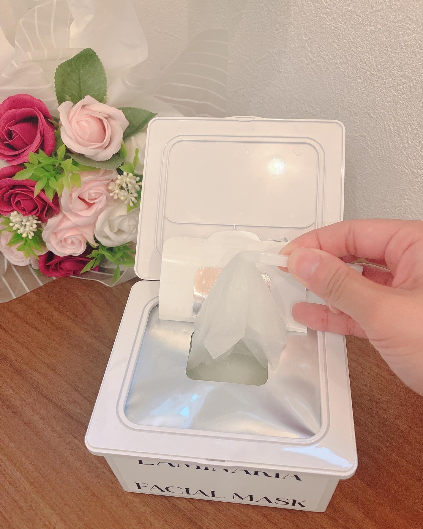 ラミナリア コラーゲン ミューシレージマスク/ShionLe/シートマスク・パックを使ったクチコミ(4枚目)