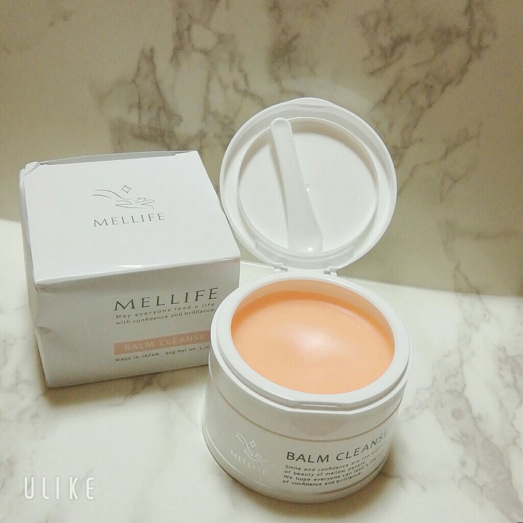 BALM CLEANSE｜MELLIFEの口コミ - 鮮やかなオレンジの クレンジング