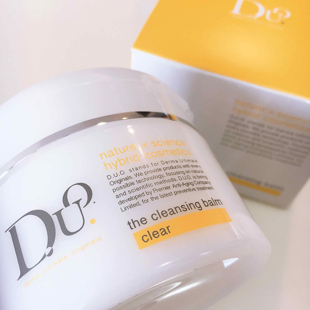 デュオ ザ クレンジングバーム クリア/DUO/クレンジングバームを使ったクチコミ（1枚目）