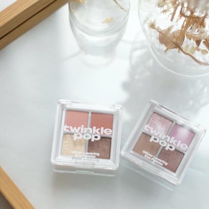 グリッターレイヤリングアイシャドウパレット/TWINKLE POP/アイシャドウパレットを使ったクチコミ(5枚目)