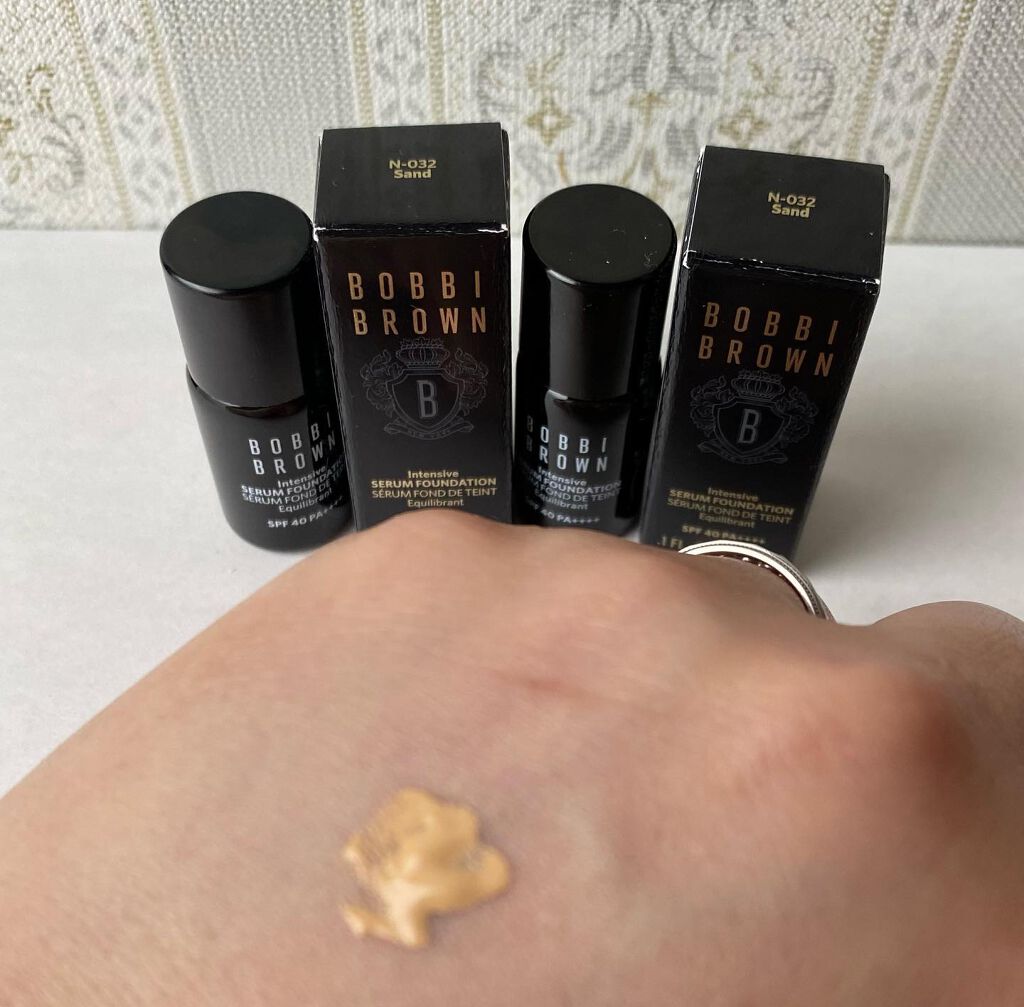 インテンシブ セラム ファンデーション/BOBBI BROWN/リキッドファンデーションを使ったクチコミ（3枚目）