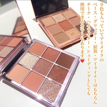 The Bella collection eyeshadow palette/CELEFIT/パウダーアイシャドウを使ったクチコミ（3枚目）