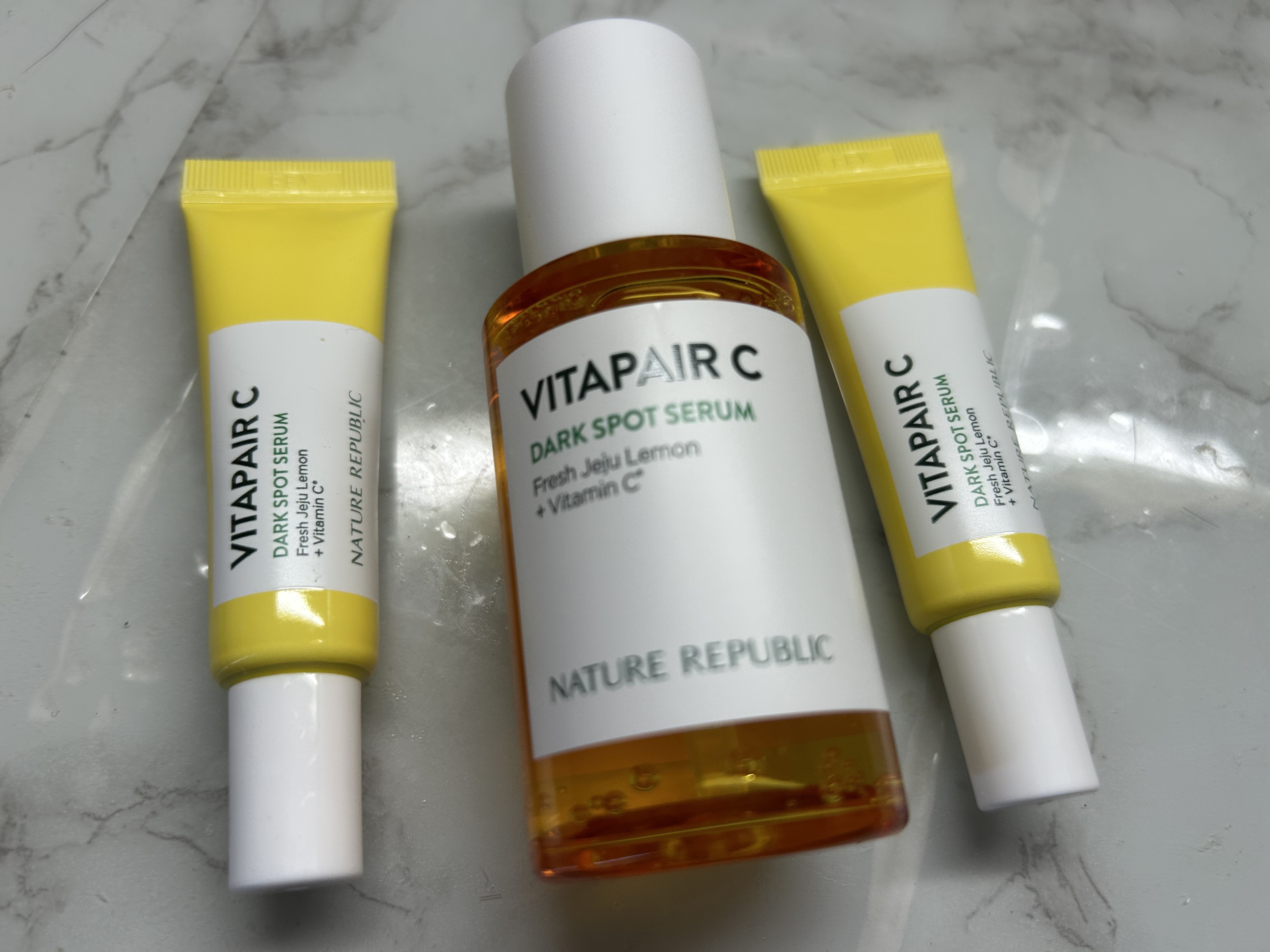 ビタペアC 集中美容液スペシャルセット/ネイチャーリパブリック/美容液を使ったクチコミ（3枚目）