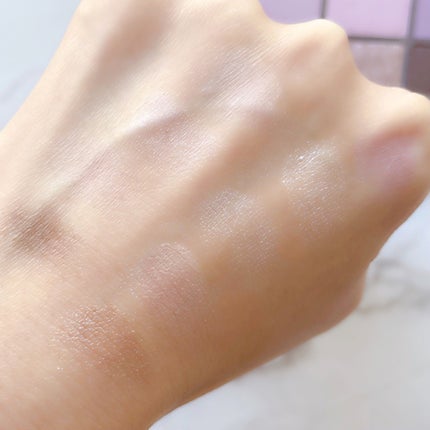 ソフトブラーリングアイパレット/wakemake/アイシャドウパレットを使ったクチコミ(4枚目)