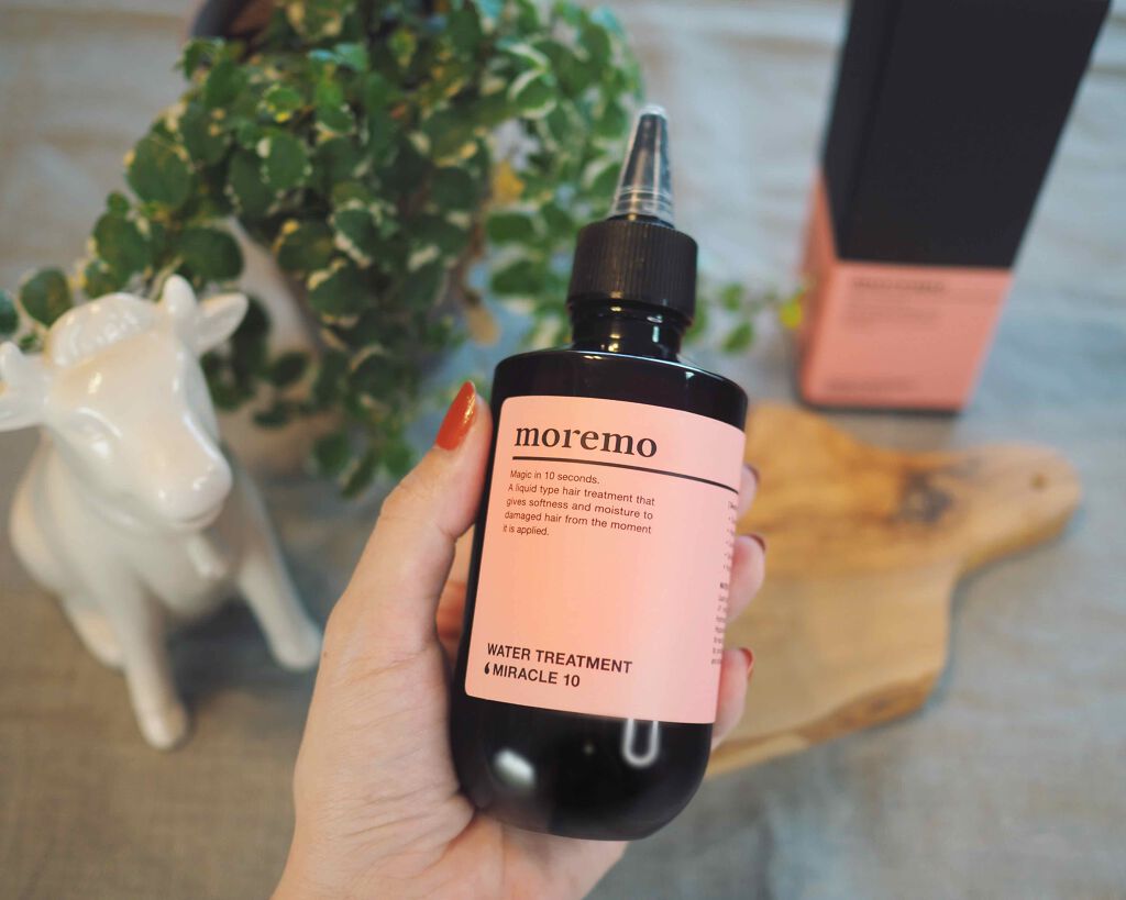 ウォータートリートメントミラクル10/moremo/洗い流すヘアトリートメントを使ったクチコミ(1枚目)