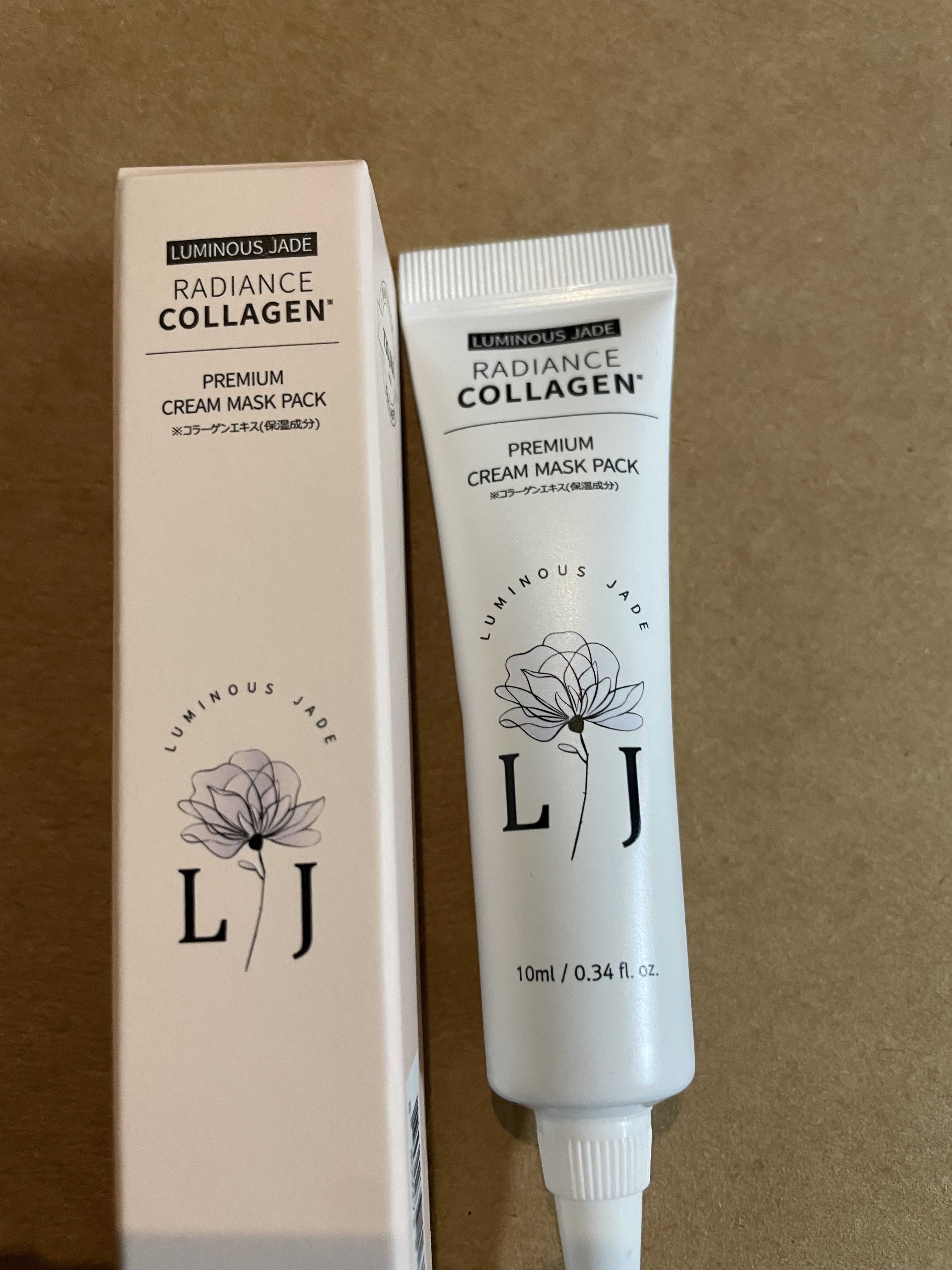ラディアンスコラーゲンプレミアムクリームマスクパック/ LUMINOUS JADE/シートマスク・パックを使ったクチコミ（1枚目）