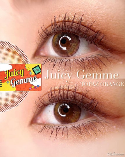 Juicy Gemme/otr/カラーコンタクトレンズを使ったクチコミ(1枚目)