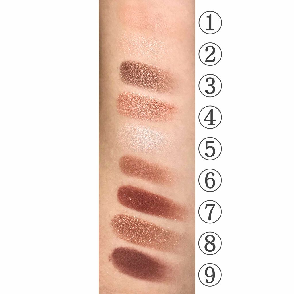 UR GLAM　BLOOMING EYE COLOR PALETTE/U R GLAM/アイシャドウパレットを使ったクチコミ（2枚目）